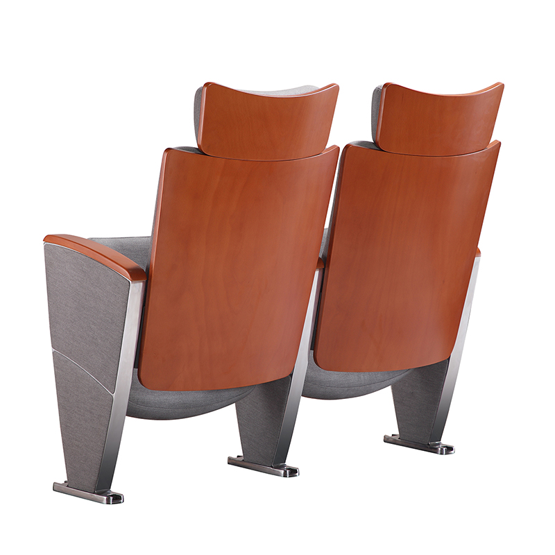 Church Folding Plywood Auditorium Seating with Tablet Arm