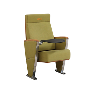 Public Environmental Fabric Auditorium Seating with Desk